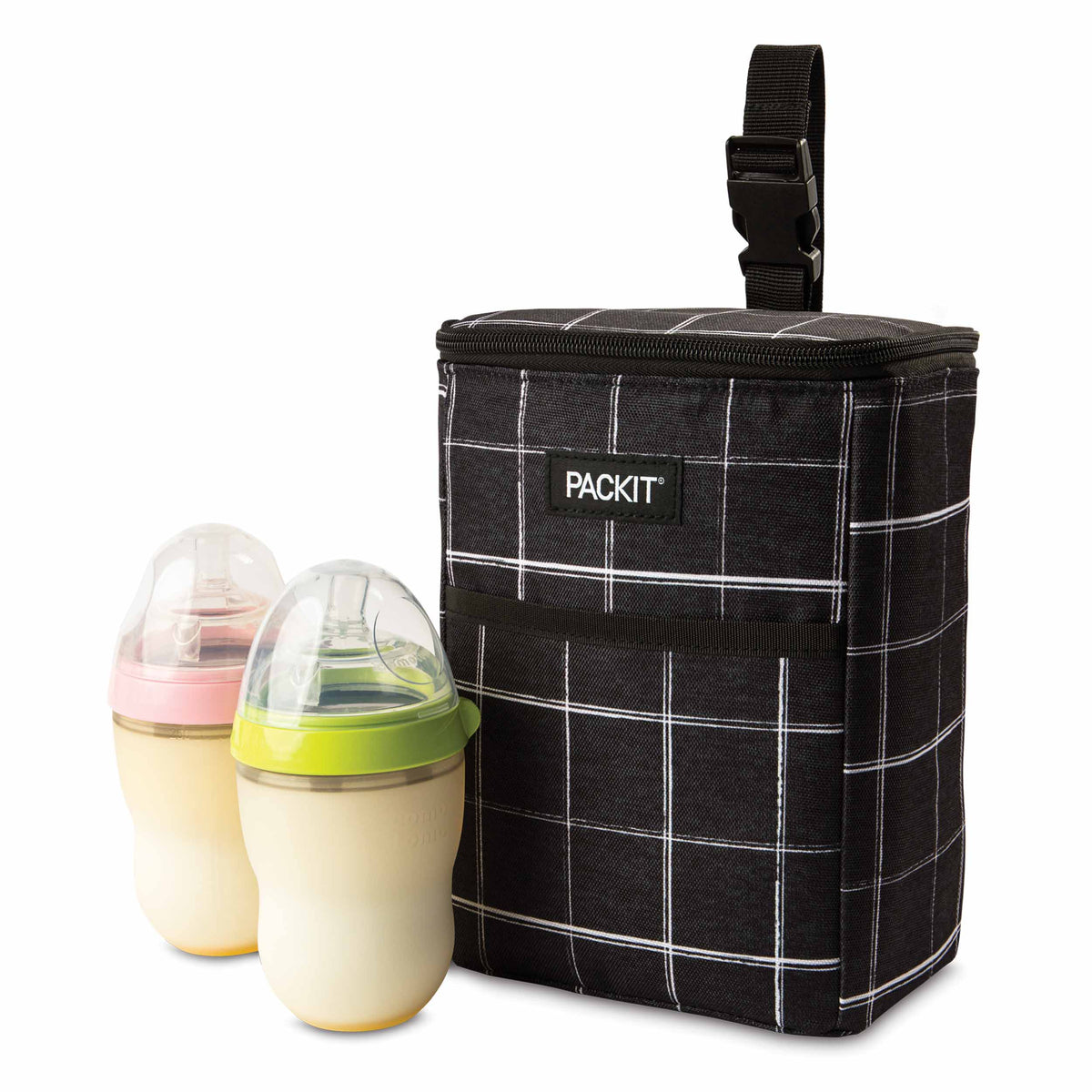freezable-double-baby-bottle-bag-v8 Double-Bottle-Bag_Black-Grid_Left_Food-Combo_2-Bottles_Lores.jpg