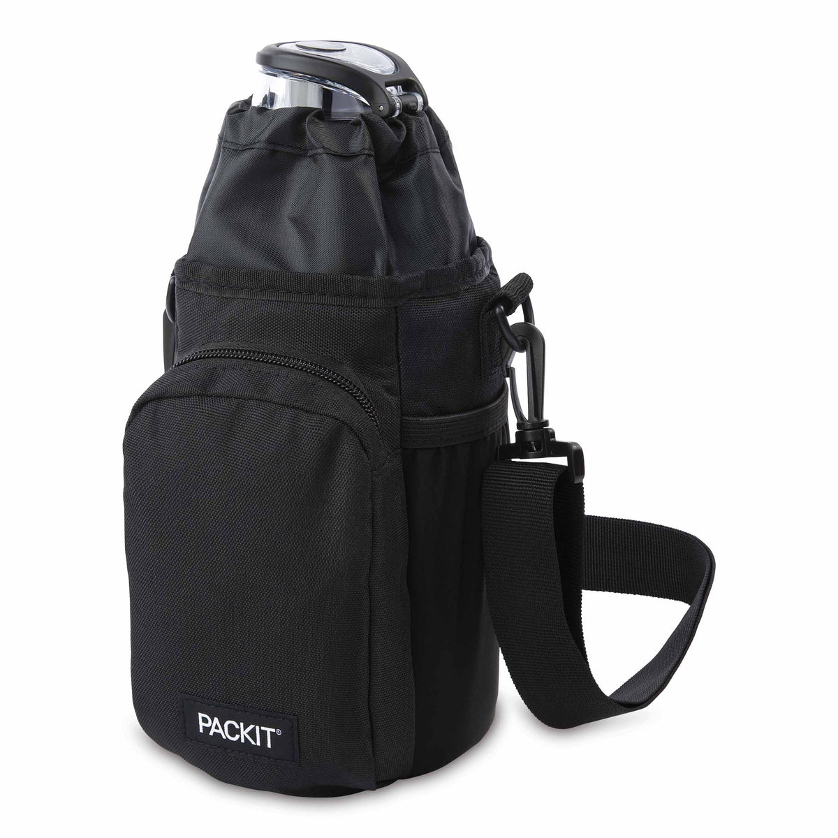 freezable-hydration-crossbody-h7 freezable-hydration-crossbody-black-with-water-bottle-inside.jpg