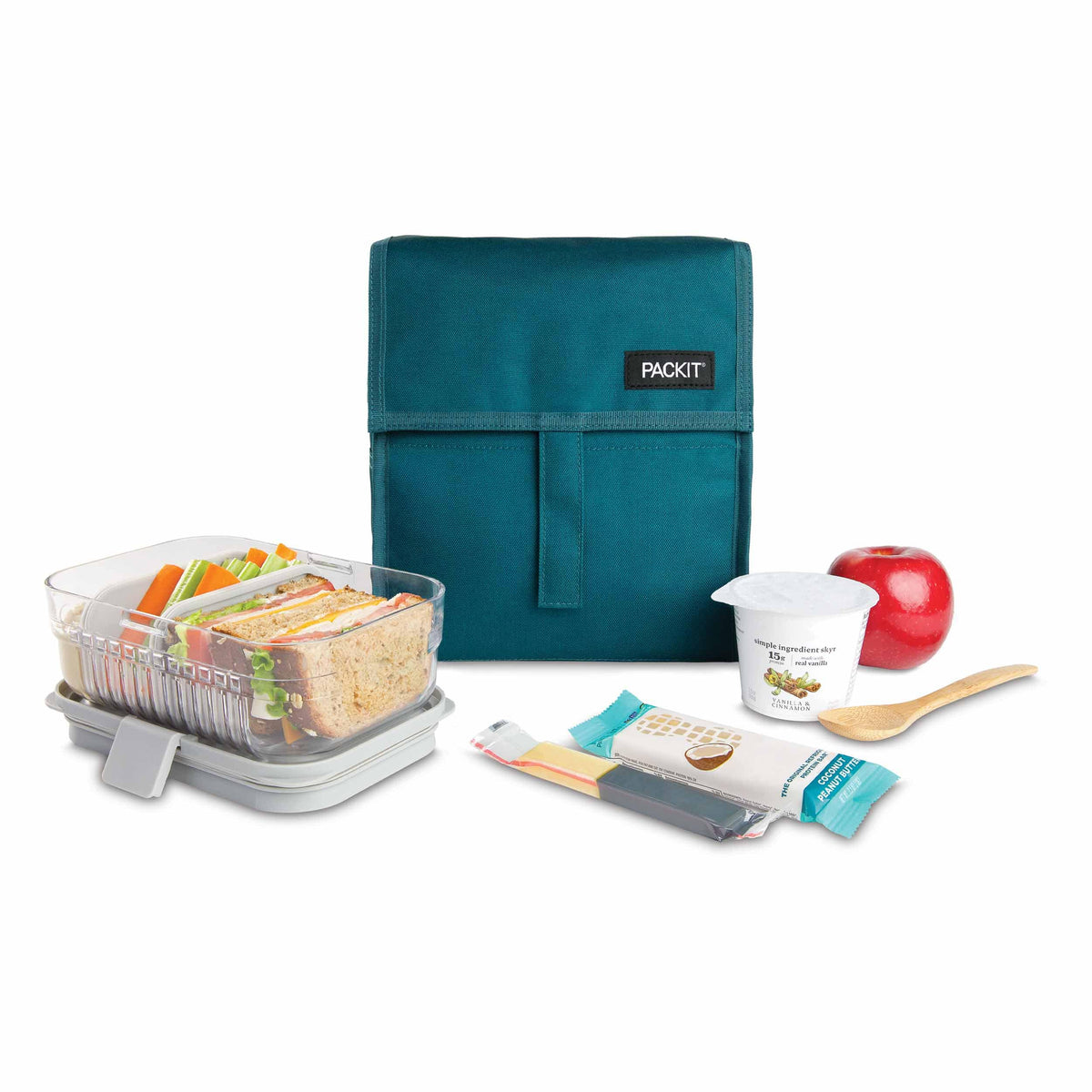 freezable-lunch-bag-v0 freezable-lunch-bag-deep-teal-food-combo.jpg