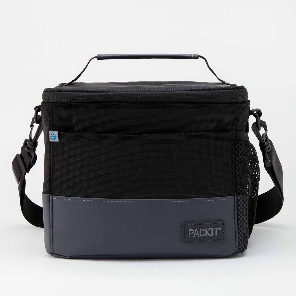 freezable-lunch-pail-a7 freezable-upright-lunch-pail-black-gray-front.jpg